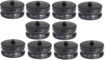 (10 Pack) 4" Poly Type Dp Camlock Polypropylene Male Adapter Dust Plug. Fixed Price $89.95.