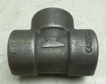 Anvil 0361120207 1-1/4" Black Forged Steel Tee; Fnpt Class 3000. Fixed Price $22.98.