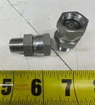 2x) 1404-06-06-r.031 Brennan Adapter 3/8" Mnpt X Npsm Fem Swivel .031" Orifice. Fixed Price $24.99.