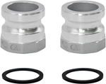 2 Pcs Aluminum Global Type A Cam And Groove Hose Fitting, Plug X Npt Female With. Fixed Price $30.99.