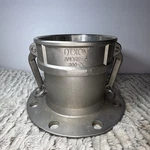 Dixon 600-dl-ss 6 Cam & Groove Coupler 316ss 150# Flange. Fixed Price $395.00.