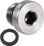 Uxcell Stainless Steel Inner Hex Head M10x1 Pipe Fitting Plug M10x1mm, Silver. Fixed Price $9.54.