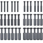 Chenjin 36pcs Black Plastic Cap Air Hose Plugs 1/8 5/32 1/4 5/16 3/8 1/2 Six.... Fixed Price $16.99.