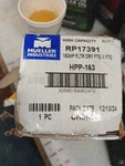 Mueller Industries Rp17391 163hp Filter Drier A19278 Hpp-163, 9154. Fixed Price $16.19.