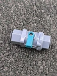 (qty 2) G.a. Murdock In-line Ball Valves Replacement 3/8" Mur-lok. Fixed Price $20.99.