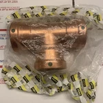 2-1/2 Viega Propress 20683 Tee Copper Pipe Press Fitting P X Model 0918xl. Fixed Price $133.85.
