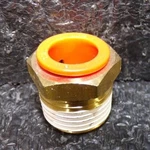 Smc 1/2" Brass Male Adapter, Kq2h13-04as (k). Fixed Price $5.00.