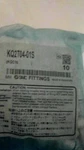 1bag/10pcs New Smc Kq2t04-01s Kq2t0401s Fittings Free Shipping #sm. Fixed Price $33.77.