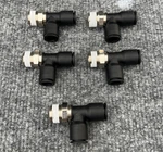 Lot Of 5 - Legris 3103 60 18 Swivel Run Tee 3/8 Mpt X Push To Connect Tube. Fixed Price $29.99.