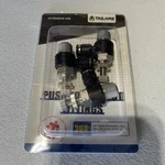 (pack Of 3) Tailonz Pneumatic Sl 1/4-n2 Push To Connect Air Line Fitting (31298. Fixed Price $10.00.