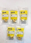 Everbilt Lfa-263 1/2 Inch Flare Brass Cap Fitting Threaded New X 5. Fixed Price $15.00.