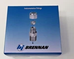 New N2404-04-04-ss 5pk Brennan Instrumentation Fittings Male Connector #599946. Fixed Price $29.65.