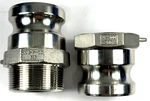 Dixon - 2" Npt Male & Female 316 Cam Groove Coupler Set 200-a-ss 200-f-ss. Fixed Price $37.49.