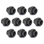1/2" Cast Iron Union, Home Tzh 10 Pack Industrial Malleable Female Pipe Fit. Fixed Price $39.99.