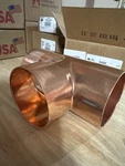 Elkhart W40200e 4 Copper Tee C X 4-1/8 Od Sweat Nsf Usa Epc. Fixed Price $150.00.