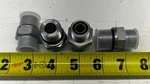 4x) Fs7640-08-22 Brennan Male Adapter 1/2" Face Seal X M22x1.5 Metric Iso6149-2. Fixed Price $22.99.