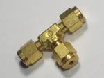 1 - Crawford Swagelok Brass Union Tee Fitting, 1/8" Od Tube, B-200-3. Fixed Price $14.89.