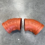 Gruvlok 4 Figure 7051 45 Elbow Grooved End Ips Pipe Fitting Spa Lpc- Set Of 2. Fixed Price $50.00.