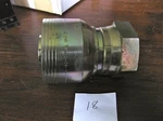 Lot Of 5 Eaton Hydraulic Swivel Crimp On Hose Fittings Ttc12-24 Female Usa. Fixed Price $159.99.