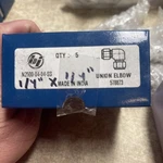 X5 New Brennan Industries N2500-04-04-ss Instrumentation Fittings,1/4" Ss. Fixed Price $100.00.