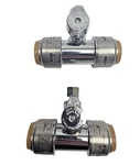 Sharkbite Max 3/4" Ptc X 1/4" Brass Push To Connect Service Lot Of 2. Fixed Price $43.09.