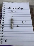1pc Swagelok Ss-100-r-4 Stainless Steel Tube Fitting. Fixed Price $40.00.