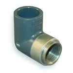 Pvc, Brass Elbow, 90 Degrees, Short Sweep, Fnpt X Socket, 1/2 In Pipe Size,. Fixed Price $69.45.
