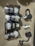 4 Pack Summit 3/8 Iso 7241-b Quick Disconnect Hydraulic Female Coupler 1/2 Sae. Fixed Price $41.49.