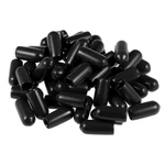 Uxcell 50pcs Rubber End Caps 6mm(1/4 Inch) Id Vinyl Round Tube 6mm, Black. Fixed Price $9.63.