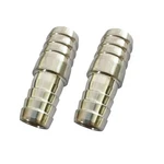 Pysrych Stainless Steel Hose Barb Fitting 1-1/2" Barbed X 1" Barbed, Silver. Fixed Price $42.69.