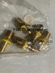 Lot Of 5 Dixon Brass 2720808c Push On Hose Barb Fitting 1/2"-14 Male Nptf 350psi. Fixed Price $18.00.