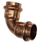 Mueller Streamline Pf01634 Copper Press Fittings 3/4" 90 Short Turn Elbow. Fixed Price $8.99.