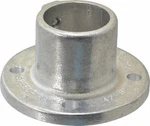 Hollaender Aluminum Alloy Pipe Rail Fitting, 1-1/2" Pipe, Base Flange, 1 Piece. Fixed Price $21.35.