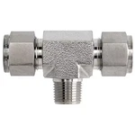 Brennan Industries Tee, Ss, Comp 1/4", Mnpt 1/4" N2601-04-04-04-ss. Fixed Price $39.49.