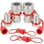 Ancimoon 1/2 Ag Iso 5675 Ball Pioneer Hydraulic Quick Connect Coupler With .... Fixed Price $40.59.