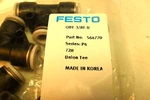 Qty 3 - Festo 564770 Qbt-3/8 T-u Union Tee Push In Factory Bag. Fixed Price $13.00.
