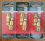 Qty-6) Milton Automotive "t" Style Air Plug Fittings 1/4" Male Npt #s-783. Fixed Price $23.24.