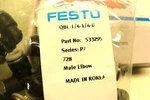 Qty 2 - Festo Qbl-1/4-1/4-u 533295 Male Elbow, Factory Bag. Fixed Price $12.00.