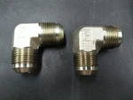 (2) Parker 12 Etx-s Hydraulic Fitting 90 Elbow Male 3/4" Jic-12. Fixed Price $15.00.