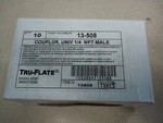 (pack Of 10) Tru-flate 13-513/13-508 Universal Coupler 1/4" Mnpt (a, I/m, T). Fixed Price $40.00.