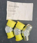 (3) Parker 12-8 Vtx-s Hydraulic Fitting 45 Elbow Male Jic-12 To 1/2" Npt. Fixed Price $9.99.