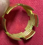Imperial 90511 Brass Rubber Air Brake Hose Clamp, Old Stock,opened For Pics. Fixed Price $9.00.