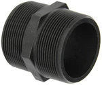 Banjo Nip200-sh Polypropylene Pipe Fitting, Short Nipple, 2" X Cl, Black. Fixed Price $13.99.