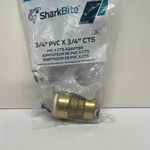 Sharkbite 3/4" Brass Straight Push-to-connect Adapter Female Uip4016 Sealed. Fixed Price $10.00.