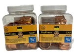 Qty-2 Viega Propress 3/4 In. Press Copper Cap ( 2- 10 Packs=20 Total). Fixed Price $79.99.