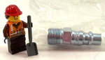 A74640-bg-gra Legacy *nos* (lot Of 29) Quick Coupler Plug. Fixed Price $21.95.