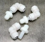 Mcmaster-carr 1901k37 Push-to-connect 90 Swivel Elbow 3/8" Od X 1/4npt Lot Of 3. Fixed Price $23.99.