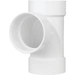 Charlotte Pipe 4 In. Schedule 40 Sanitary Pvc Tee 00400 1400ha. Fixed Price $13.02.
