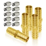 Joywayus 5/8" Id Hose Barb Hex Union Brass Fitting Water/fuel/air With 10 Sta.... Fixed Price $20.58.