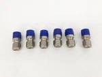 Lot Of 6 New Parker Pmi Pc-3/8 Hex Fittings 316 Stainless Steel - No Box. Fixed Price $29.95.